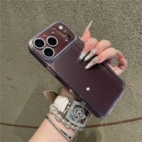 【N857】カメラ保護フィルム付き ガラス IPhone18pro/18promaxケース キラキラ iphone17pro ケース クリア