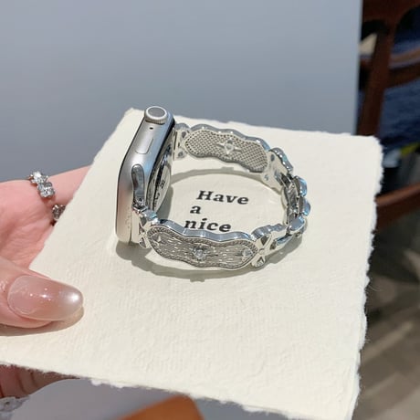 【N838】apple watch ブレスレット かわいい アップル ウォッチ バンド バングル キラキラ