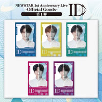 NEWSTAR｜【1st Anniversary Live -ID-】Clear card（ランダム）