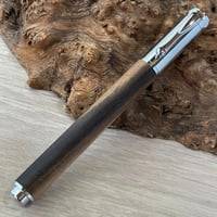 黒柿 / Cam 木軸万年筆 マグネットキャップ式【一点もの！607005】　インクカートリッジ・コンバータ付き
