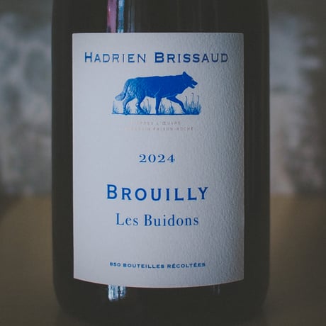 アドリアン・ブリソー "ブルイィ・レ・ビュイドン" | Hadrien Brissaud "Brouilly Les Buidons" 2023