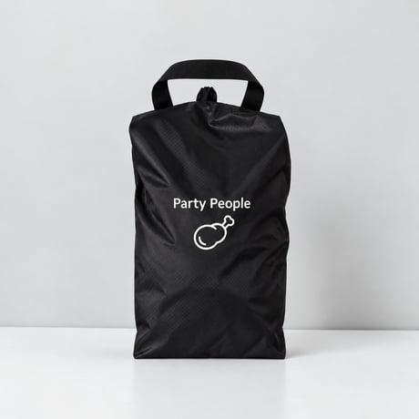 Speedo ウォータープルーフバッグ M（約5L）｜Party People オリジナルマーキング〈ロゴ82％サイズ