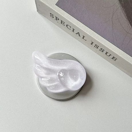 【お取り寄せ商品】magsafe グリップ 磁石 韓国 エンジェル 羽 可愛い おしゃれ  M7239