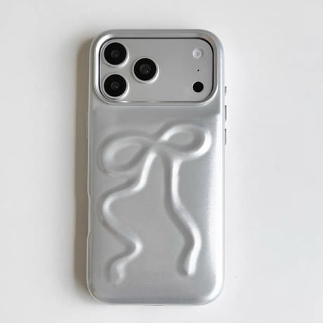 【お取り寄せ商品】iPhoneケース スマホケース iPhone18 iPhone17 iPhone16 リボン 韓国 可愛い M7215