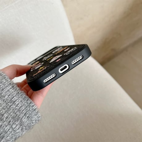 【お取り寄せ商品】iPhoneケース スマホケース iPhone18 iPhone17 iPhone16 デニム ワッペン 韓国 可愛い M7211