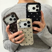 【お取り寄せ商品】iPhoneケース スマホケース iPhone18 iPhone17 iPhone16 花柄 韓国 可愛い M7210