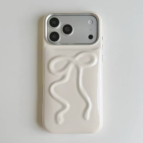 【お取り寄せ商品】iPhoneケース スマホケース iPhone18 iPhone17 iPhone16 リボン 韓国 可愛い M7215