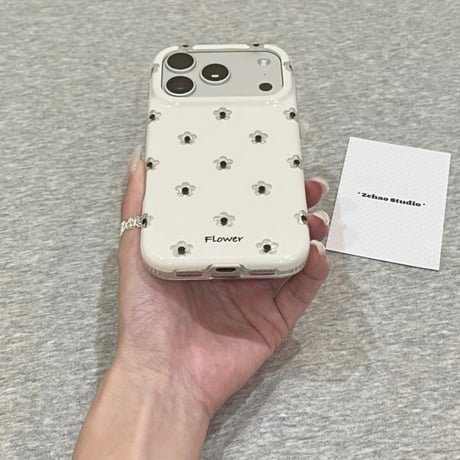 【お取り寄せ商品】iPhoneケース スマホケース iPhone18  iPhone17 iPhone16 iPhone15 花柄 くすみカラー 可愛い 韓国 M7227