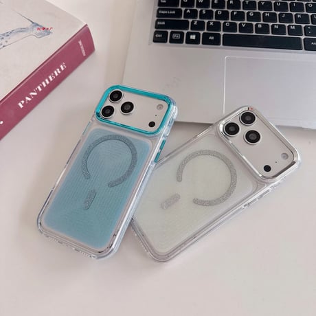 【お取り寄せ商品】iPhoneケース スマホケース iPhone17 iPhone16 iPhone15 iPhone14 magsafe シンプル ラメ キラキラ メタリック  M7198