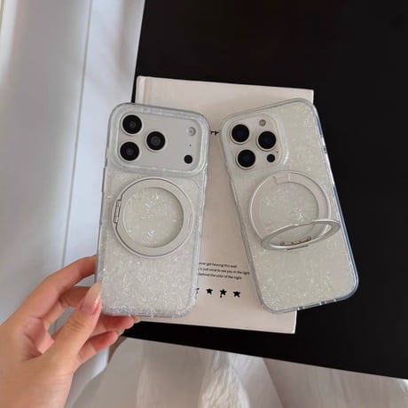 【お取り寄せ商品】iPhoneケース スマホケース iPhone18 iPhone17 iPhone16 Magsafe シェル スタンド おしゃれ韓国 M7236