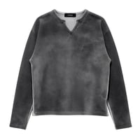 【P.O.S】V-NECK KNIT WASH