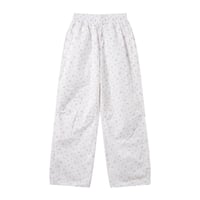 【P.O.S】FLOWER EASY PANTS