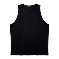 【P.O.S】DAMAGED TUNKTOP BLACK