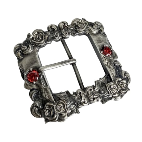 【EMOSTANCECLUB】ROSE BAROQUE BELT BUCKLE