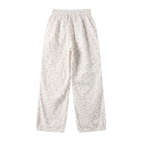 【P.O.S】FLOWER EASY PANTS