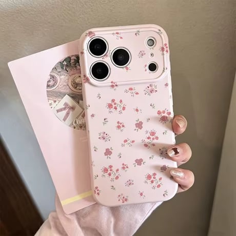 S75908 プチローズガーデンiPhoneケース