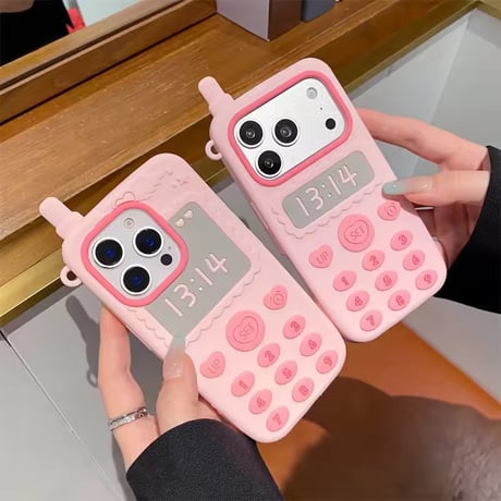 S75969 レトロフォンiPhoneケース