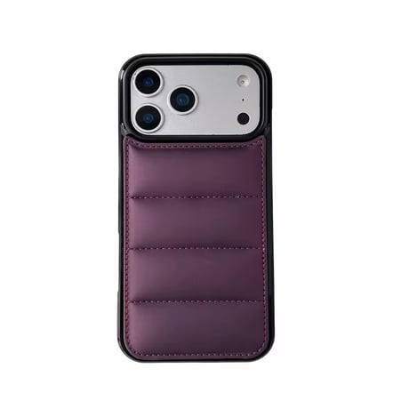 S75996 ダウン風キルティングiPhoneケース
