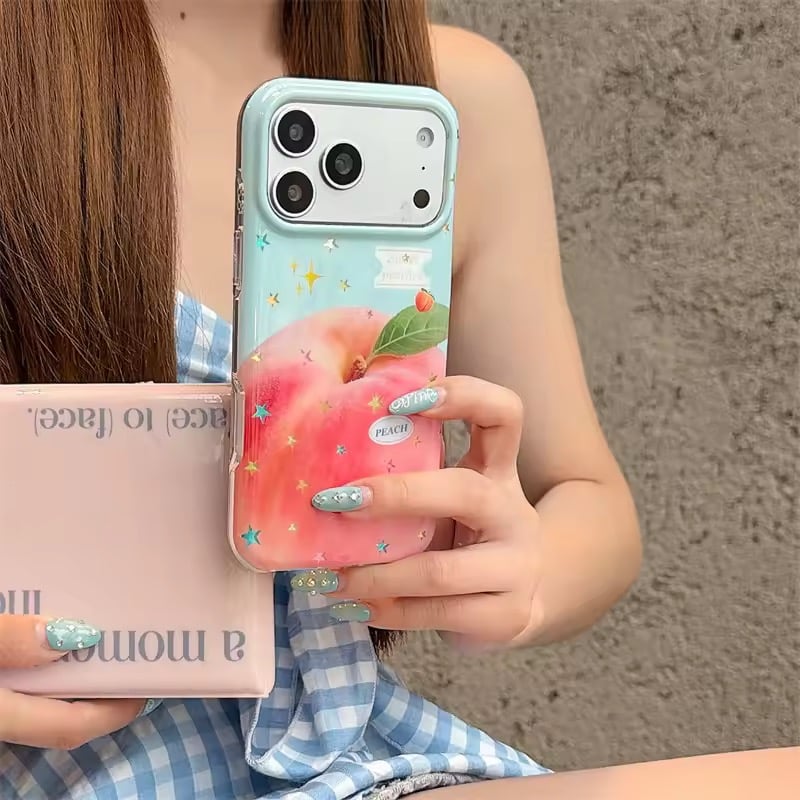 ロゴ入りスマホケース ピーチ S75738 ピーチスター iPhoneケース | nanomita