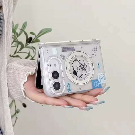K23364 アニマルリングスタンドiPhoneDuoケース