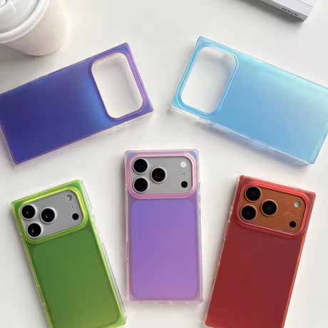 S75712 ネオンカラーフレーム iPhoneケース