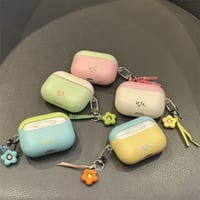 R00158 パステルフラワーAirPodsケース