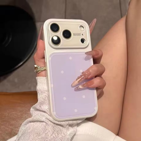 S75952 パステルドットiPhoneケース