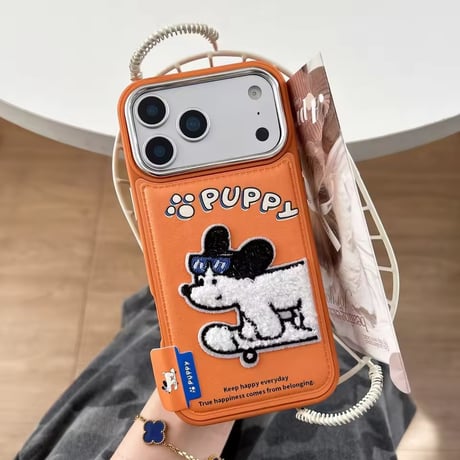 S75909 スケーターパピーiPhoneケース