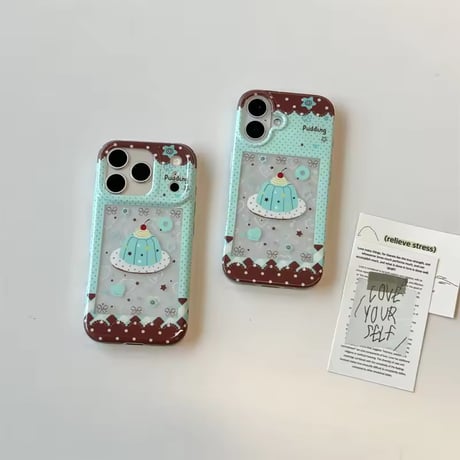 L62493 レトロプリンデザイン iPhoneケース