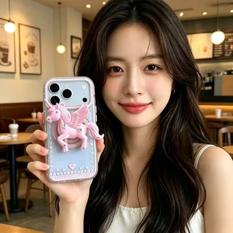K23216 ユニコーン MagSafeソケット付き iPhoneケース