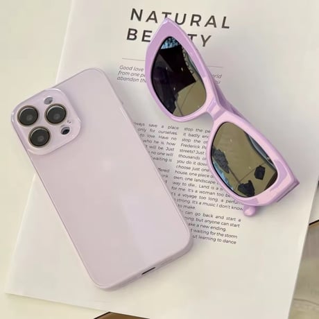 【即納商品】S74830 パステルカラー ツヤめきiPhoneケース