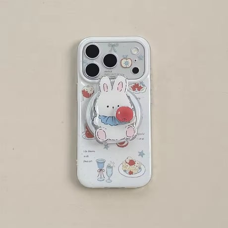 K23211 アップルスイーツ MagSafeソケット付き iPhoneケース