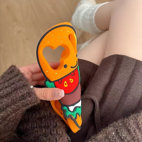 S75963 スマイルバーガーiPhoneケース