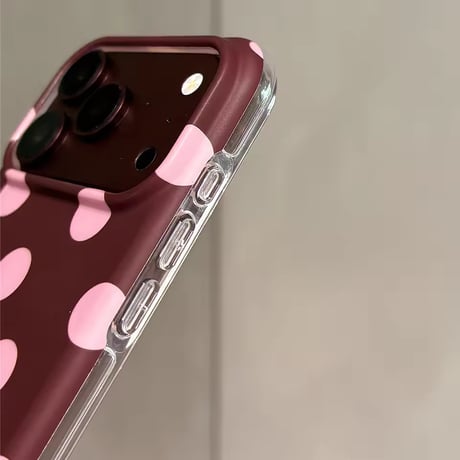 S75991 レトロドットiPhoneケース