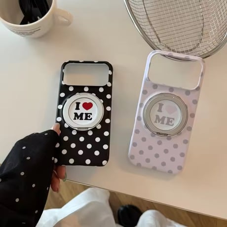 K23227 ドットリングスタンド iPhoneケース