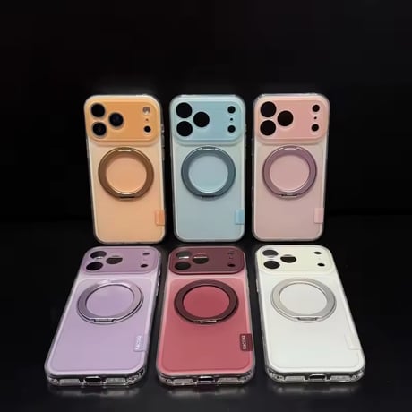 K23271 パステルリングスタンド MagSafe iPhoneケース