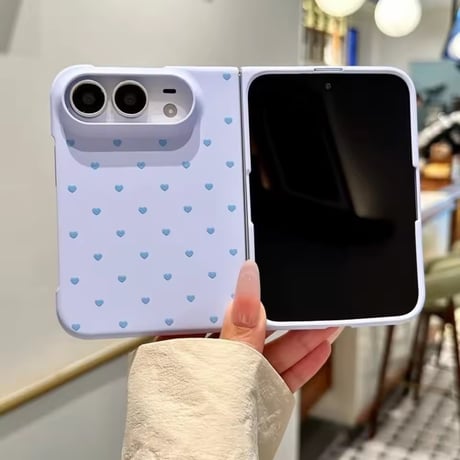 S75998 ミニハートドットiPhoneDuoケース