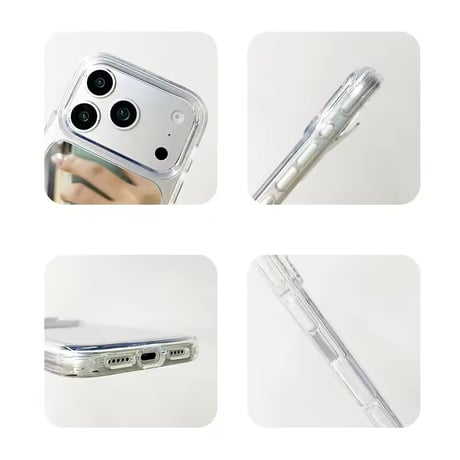K23206 ミラー＆クリア iPhoneケース