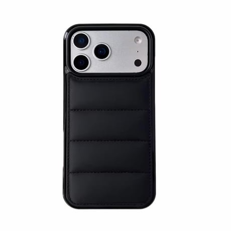 S75996 ダウン風キルティングiPhoneケース