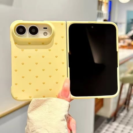 S75998 ミニハートドットiPhoneDuoケース