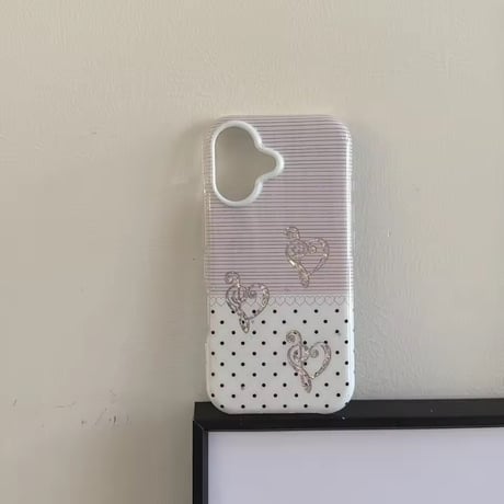 S75941 トゥインクルハートiPhoneケース
