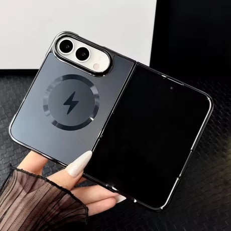 S75975 メタリックフレームMagSafe対応iPhoneDuoケース