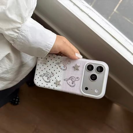 S75941 トゥインクルハートiPhoneケース