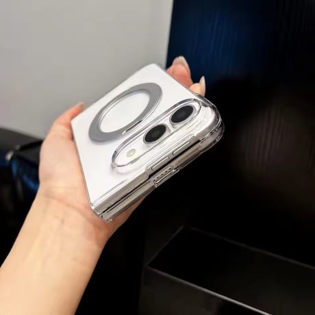 K23319 カラースタンドリングiPhoneDuoケース