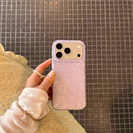 S76005 ニュアンスシェルiPhoneケース