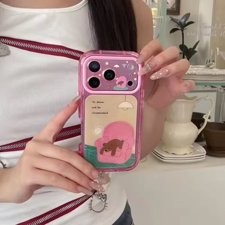 S75914 おひるねベアiPhoneケース