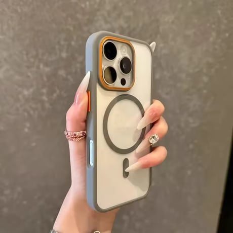 L62510 カラーフレーム MagSafe対応 iPhoneケース