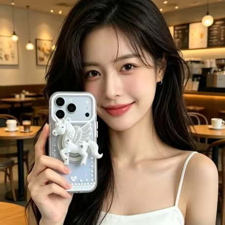 K23216 ユニコーン MagSafeソケット付き iPhoneケース