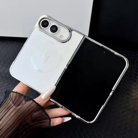 S75975 メタリックフレームMagSafe対応iPhoneDuoケース