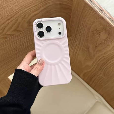【即納商品】S75147 MagSafe対応 くっきり立体サークル iPhoneケース
